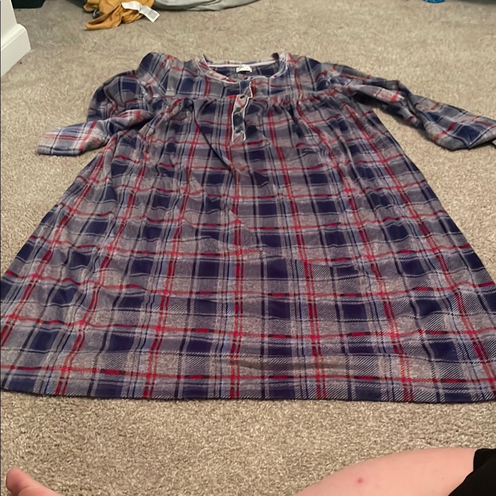 Dalia Collection Vibrant Plaid Dress